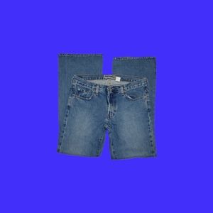 Vintage Old Navy Flair Leg Low Waist Jeans